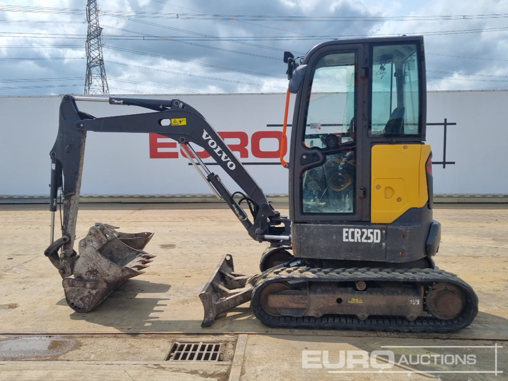2021 Volvo ECR25D - Мини багер: снимка 2 2021 Volvo ECR25D - Мини багер: снимка 2