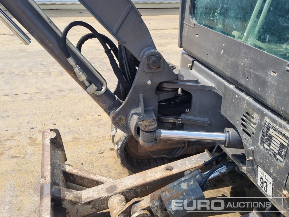 Мини багер 2021 Volvo ECR25D: снимка 11