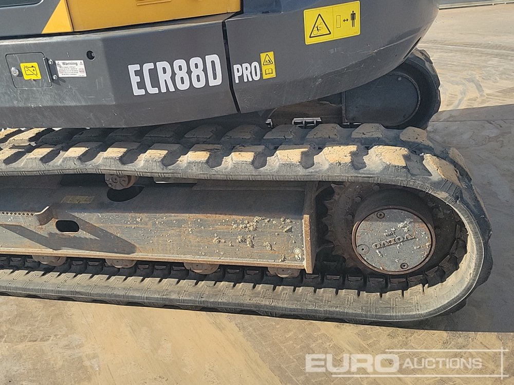 Мини багер 2021 Volvo ECR88D: снимка 11