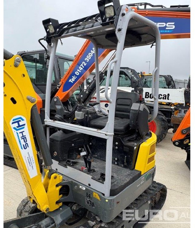 2021 Wacker Neuson EZ17E - Мини багер: снимка 3 2021 Wacker Neuson EZ17E - Мини багер: снимка 3