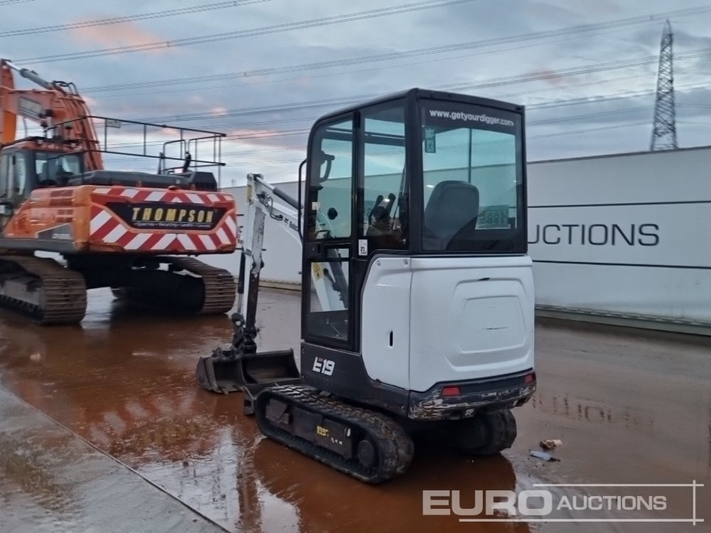 2022 Bobcat E19 - Мини багер: снимка 3 2022 Bobcat E19 - Мини багер: снимка 3
