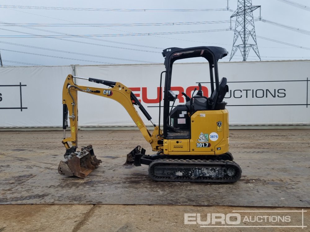2022 CAT 301.7D - Мини багер: снимка 2 2022 CAT 301.7D - Мини багер: снимка 2