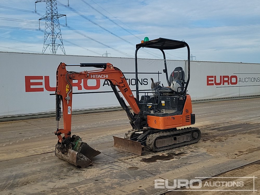 2022 Hitachi ZX19U-6 YLR - Мини багер: снимка 1 2022 Hitachi ZX19U-6 YLR - Мини багер: снимка 1