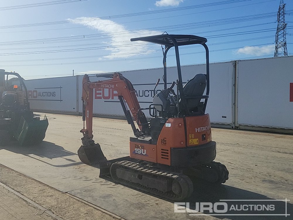 2022 Hitachi ZX19U-6 YLR - Мини багер: снимка 3 2022 Hitachi ZX19U-6 YLR - Мини багер: снимка 3