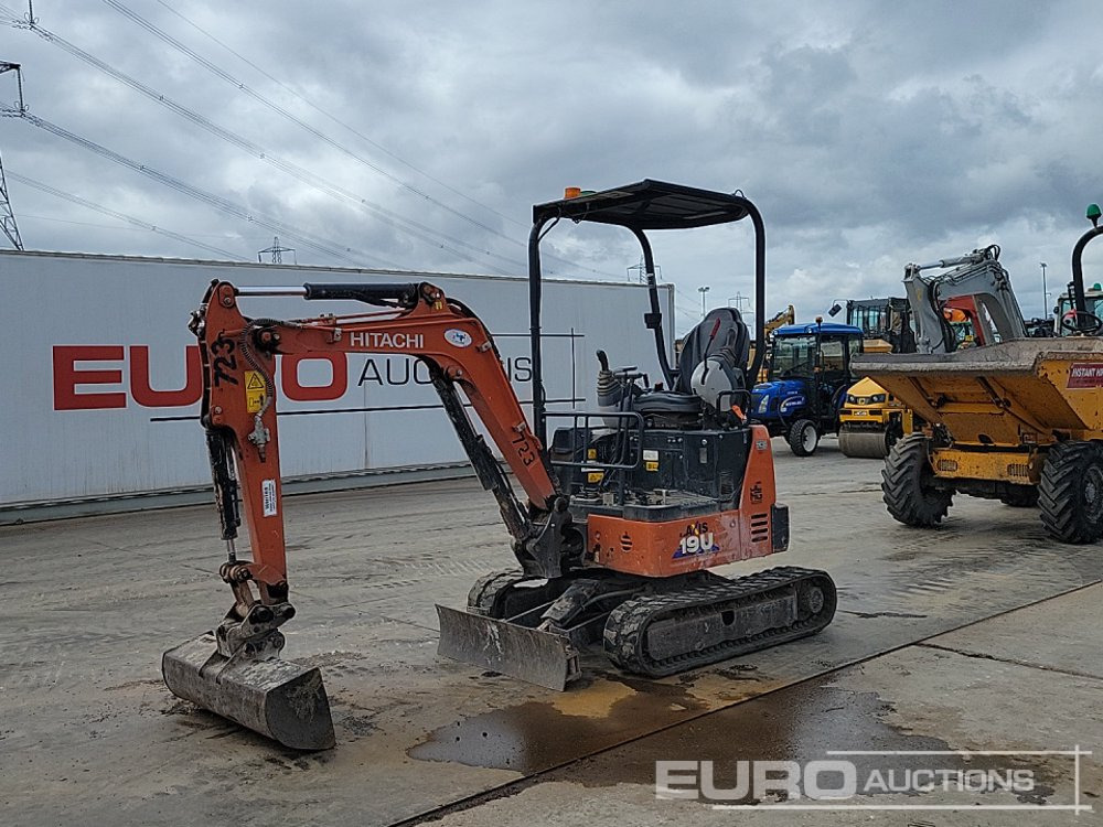 2022 Hitachi ZX19U-6 YLR - Мини багер: снимка 1 2022 Hitachi ZX19U-6 YLR - Мини багер: снимка 1