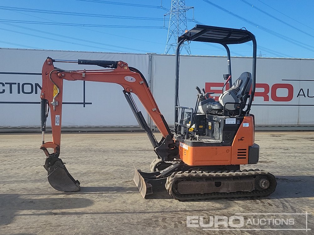 2022 Hitachi ZX19U-6 YLR - Мини багер: снимка 2 2022 Hitachi ZX19U-6 YLR - Мини багер: снимка 2
