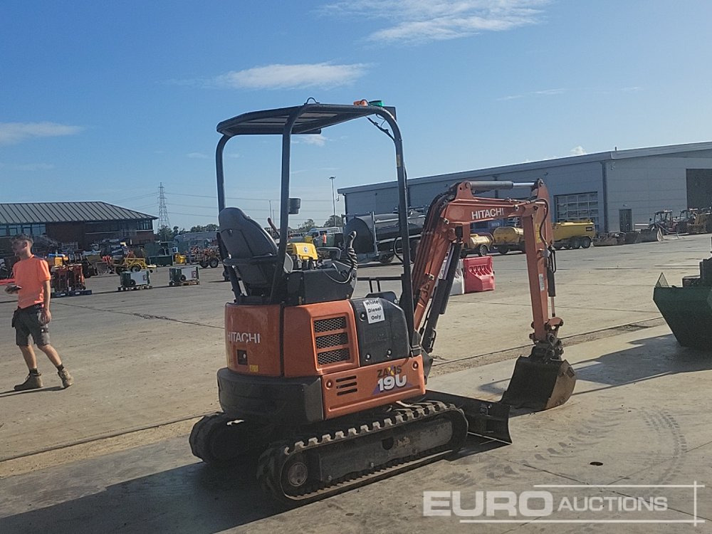 2022 Hitachi ZX19U-6 YLR - Мини багер: снимка 5 2022 Hitachi ZX19U-6 YLR - Мини багер: снимка 5