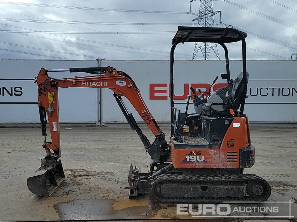 2022 Hitachi ZX19U-6 YLR - Мини багер: снимка 2 2022 Hitachi ZX19U-6 YLR - Мини багер: снимка 2