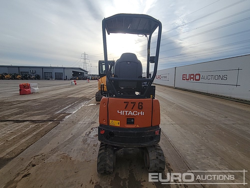 2022 Hitachi ZX19U-6 YLR - Мини багер: снимка 4 2022 Hitachi ZX19U-6 YLR - Мини багер: снимка 4