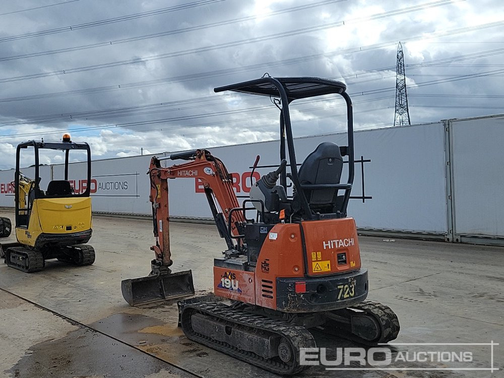 2022 Hitachi ZX19U-6 YLR - Мини багер: снимка 3 2022 Hitachi ZX19U-6 YLR - Мини багер: снимка 3