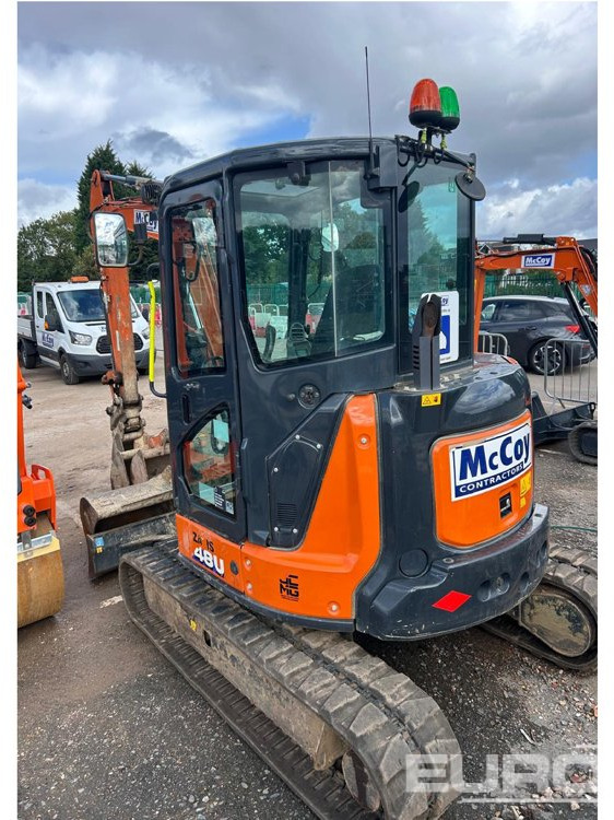2022 Hitachi ZX48U-6 CLR - Мини багер: снимка 2 2022 Hitachi ZX48U-6 CLR - Мини багер: снимка 2