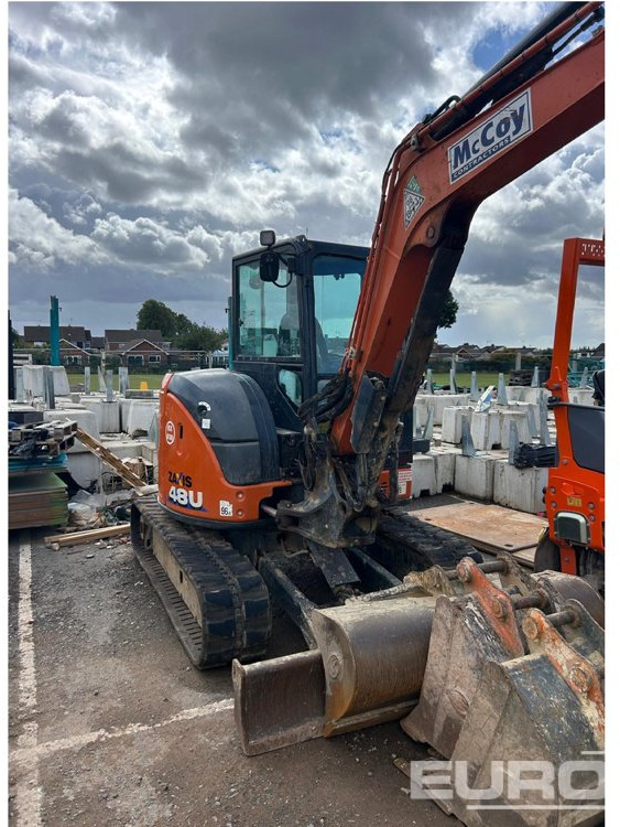 2022 Hitachi ZX48U-6 CLR - Мини багер: снимка 4 2022 Hitachi ZX48U-6 CLR - Мини багер: снимка 4