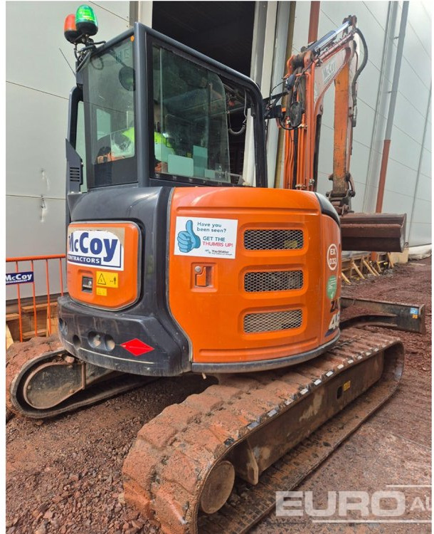 2022 Hitachi ZX48U-6 CLR - Мини багер: снимка 3 2022 Hitachi ZX48U-6 CLR - Мини багер: снимка 3