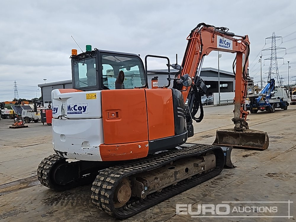 2022 Hitachi ZX85USB-6 - Мини багер: снимка 5 2022 Hitachi ZX85USB-6 - Мини багер: снимка 5