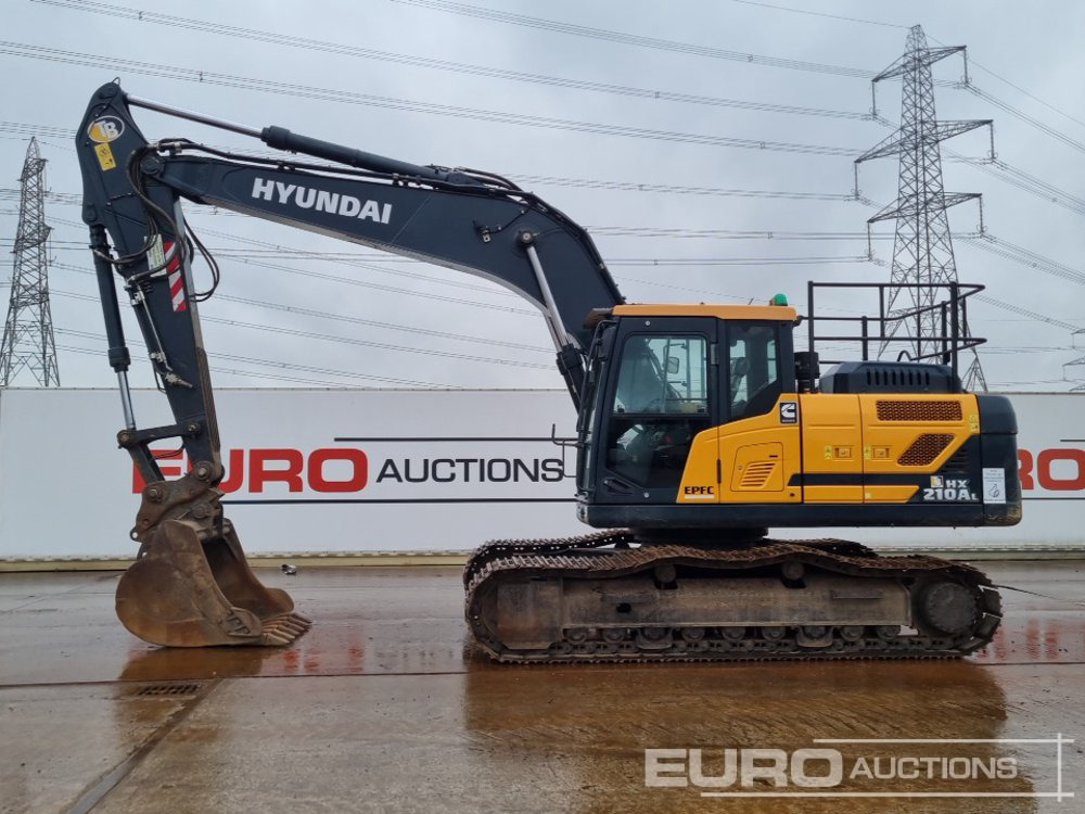 2022 Hyundai HX210AL - Верижен багер: снимка 2 2022 Hyundai HX210AL - Верижен багер: снимка 2