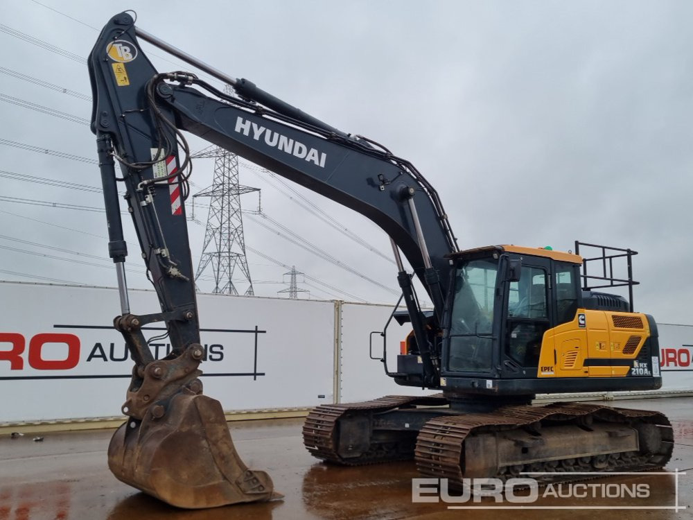 2022 Hyundai HX210AL - Верижен багер: снимка 1 2022 Hyundai HX210AL - Верижен багер: снимка 1