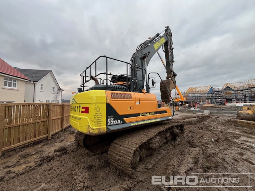 2022 Hyundai HX220A L - Верижен багер: снимка 4 2022 Hyundai HX220A L - Верижен багер: снимка 4