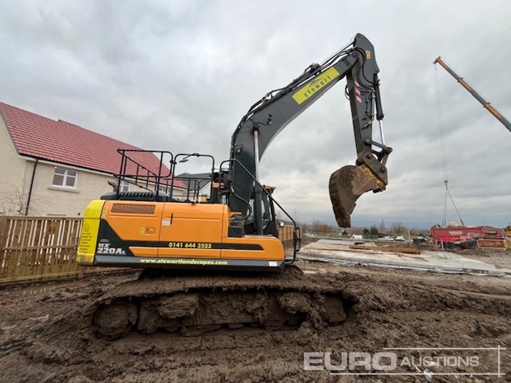 2022 Hyundai HX220A L - Верижен багер: снимка 5 2022 Hyundai HX220A L - Верижен багер: снимка 5