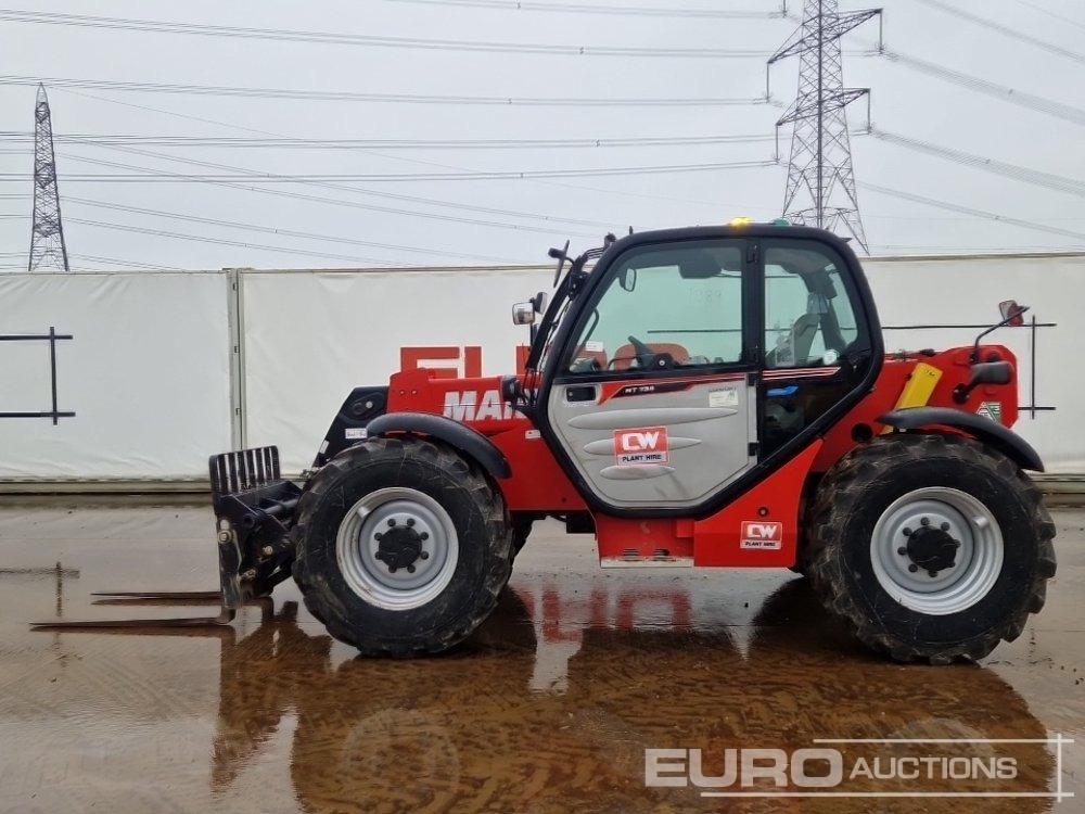 2022 Manitou MT733 - Телескопичен товарач: снимка 2 2022 Manitou MT733 - Телескопичен товарач: снимка 2