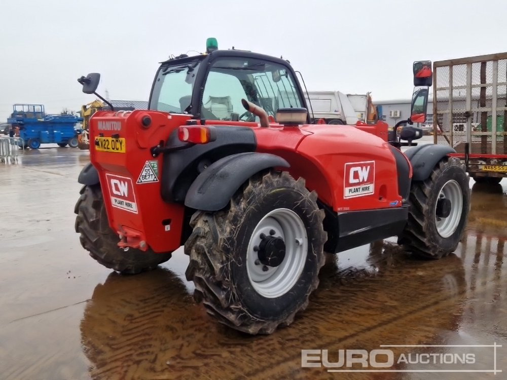 2022 Manitou MT733 - Телескопичен товарач: снимка 5 2022 Manitou MT733 - Телескопичен товарач: снимка 5