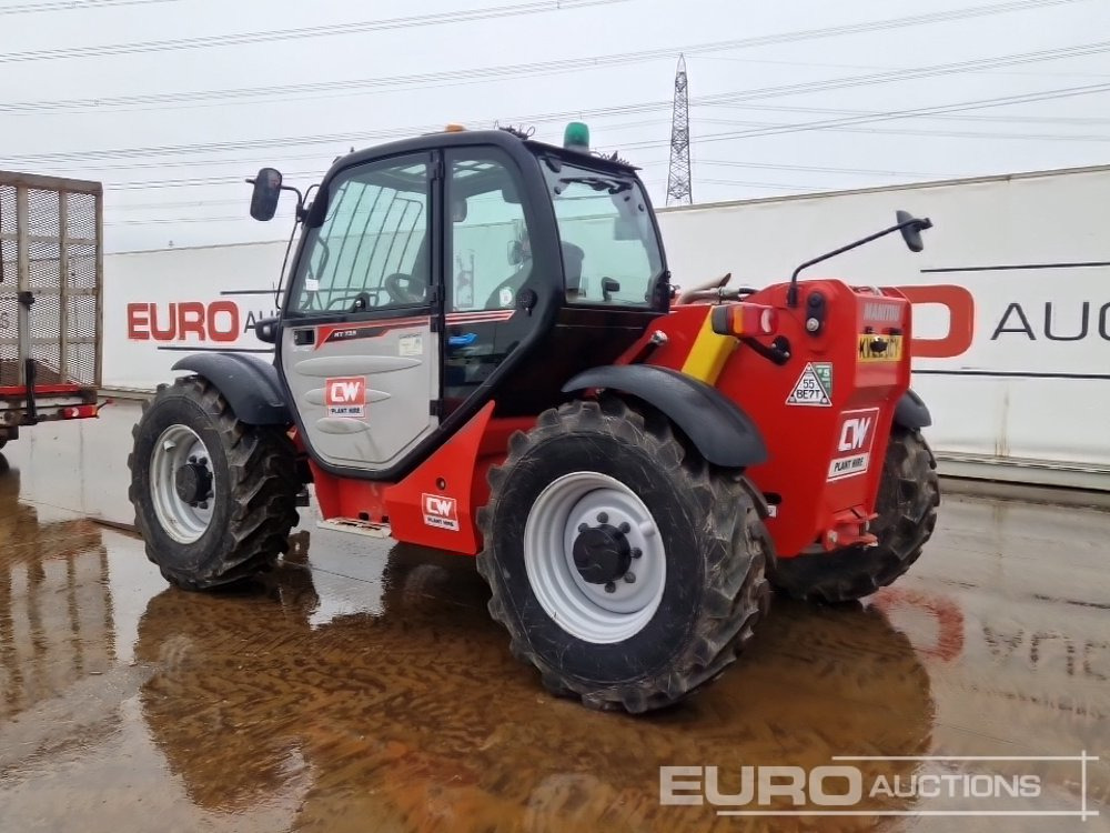 2022 Manitou MT733 - Телескопичен товарач: снимка 3 2022 Manitou MT733 - Телескопичен товарач: снимка 3