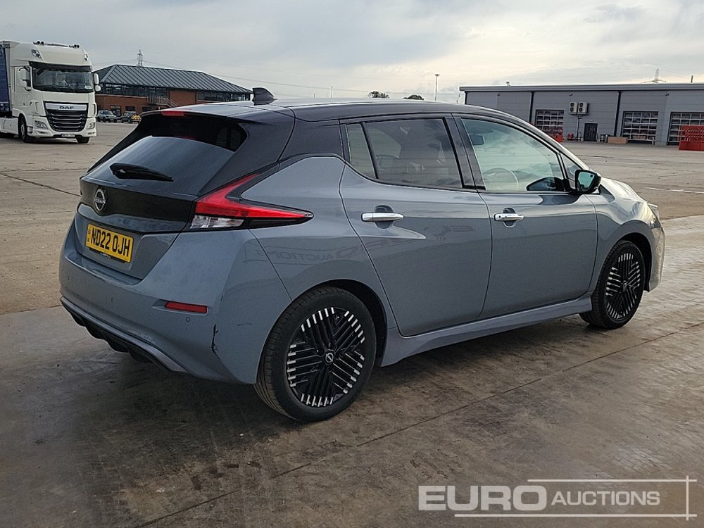 2022 Nissan Leaf - Лек автомобил: снимка 5 2022 Nissan Leaf - Лек автомобил: снимка 5