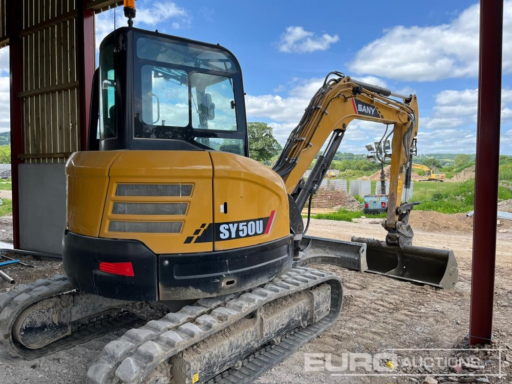 2022 Sany SY50U - Мини багер: снимка 2 2022 Sany SY50U - Мини багер: снимка 2