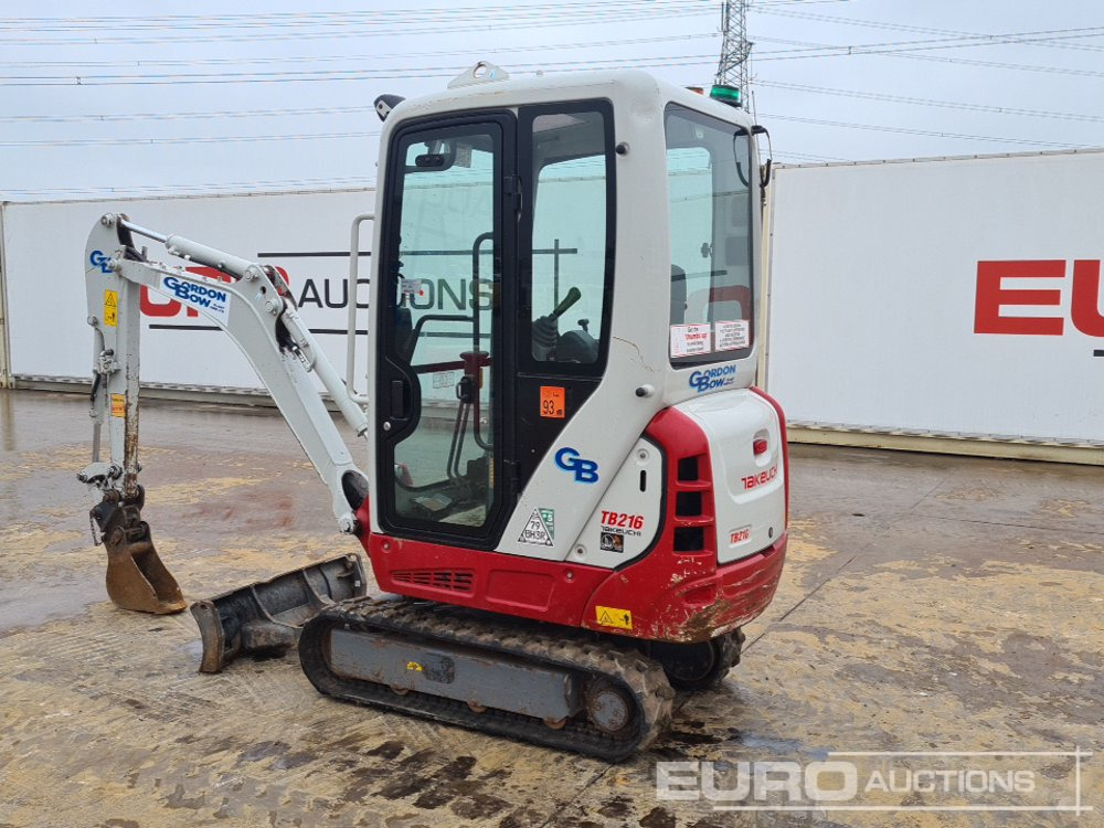 2022 Takeuchi TB216 - Мини багер: снимка 3 2022 Takeuchi TB216 - Мини багер: снимка 3