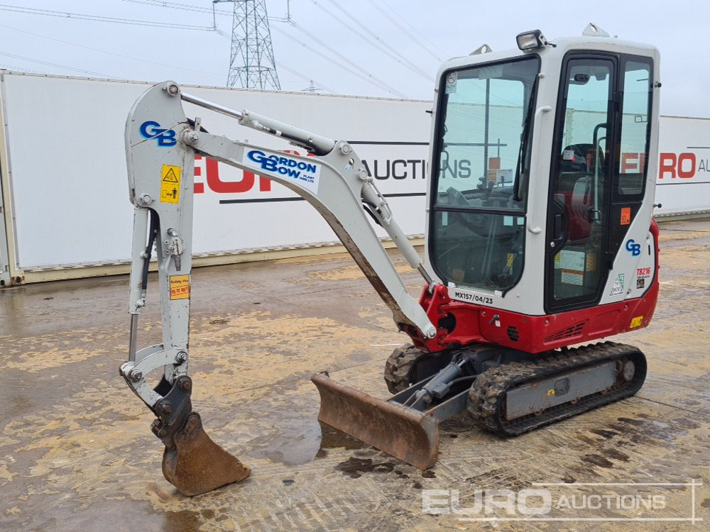 2022 Takeuchi TB216 - Мини багер: снимка 1 2022 Takeuchi TB216 - Мини багер: снимка 1
