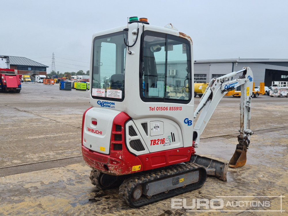 2022 Takeuchi TB216 - Мини багер: снимка 5 2022 Takeuchi TB216 - Мини багер: снимка 5