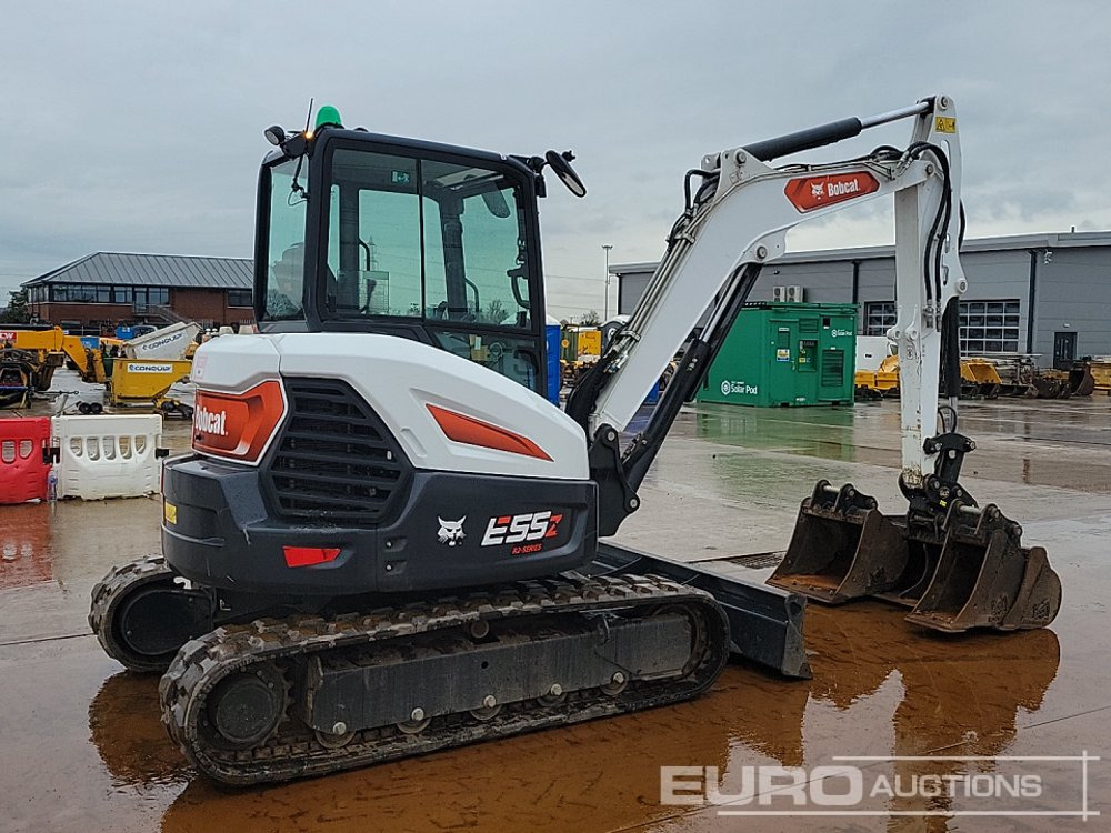 2023 Bobcat E55z - Мини багер: снимка 5 2023 Bobcat E55z - Мини багер: снимка 5