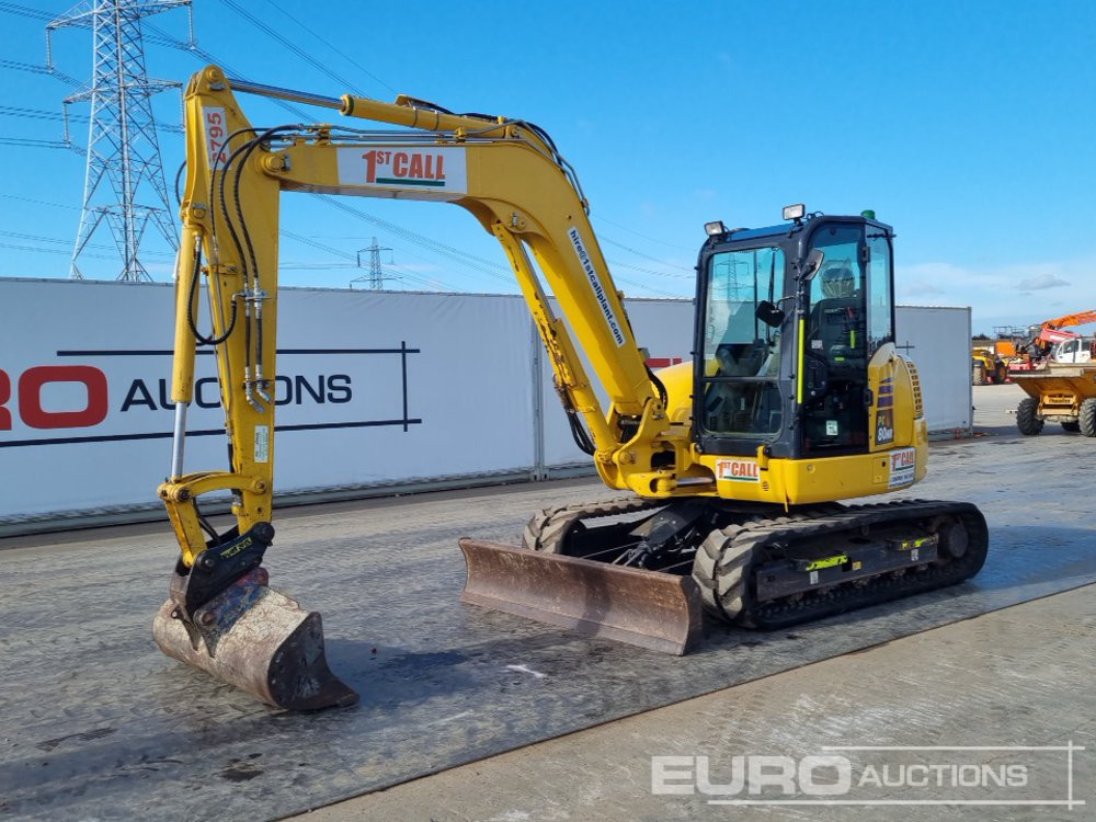 2023 Komatsu PC80 - Мини багер: снимка 1 2023 Komatsu PC80 - Мини багер: снимка 1