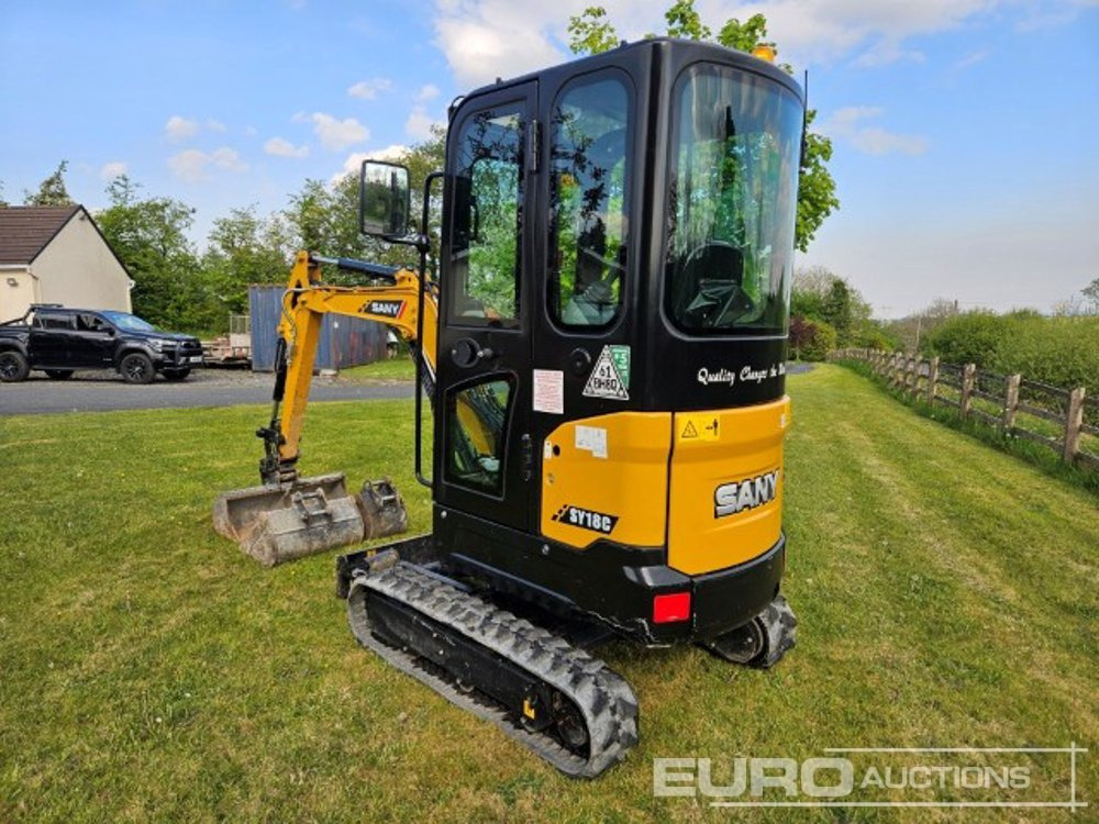 2023 Sany SY18C - Мини багер: снимка 3 2023 Sany SY18C - Мини багер: снимка 3
