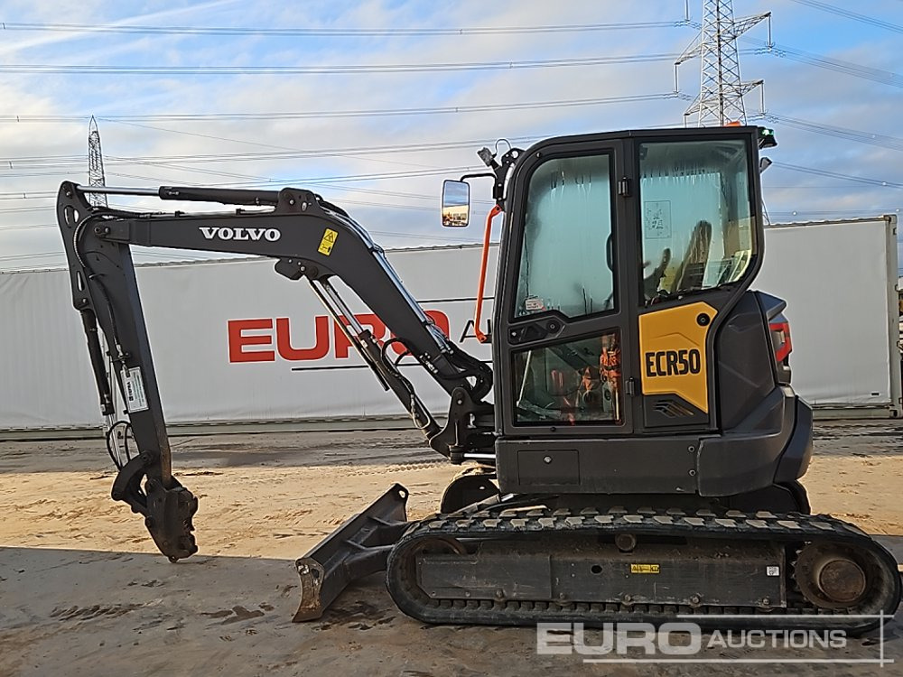 2023 Volvo ECR50F - Мини багер: снимка 2 2023 Volvo ECR50F - Мини багер: снимка 2