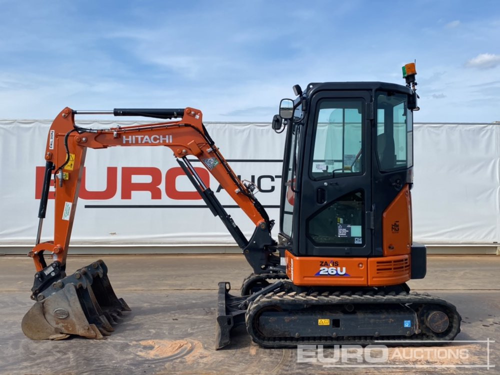 2024 Hitachi ZX26U-6 CLR - Мини багер: снимка 2 2024 Hitachi ZX26U-6 CLR - Мини багер: снимка 2
