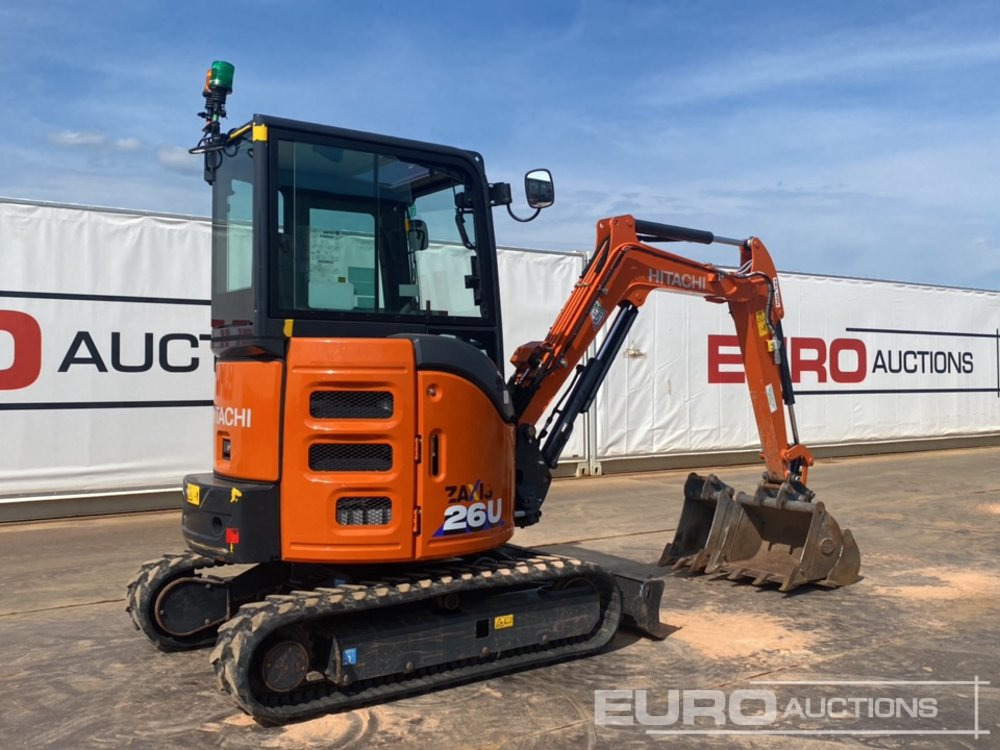 2024 Hitachi ZX26U-6 CLR - Мини багер: снимка 5 2024 Hitachi ZX26U-6 CLR - Мини багер: снимка 5