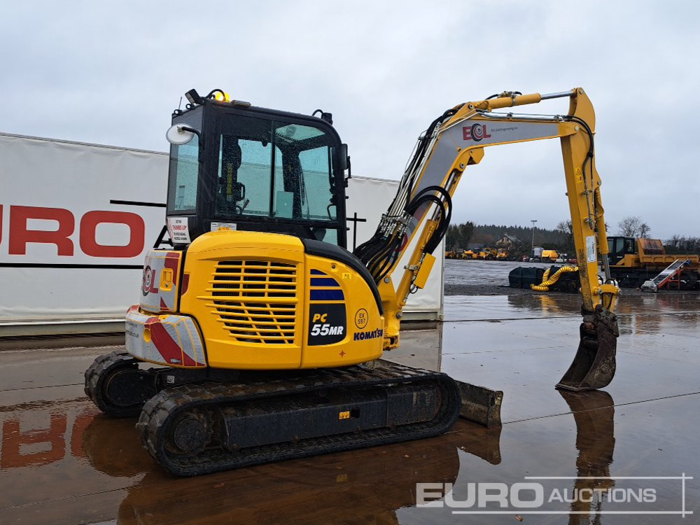 2024 Komatsu PC55MR-5E0 - Мини багер: снимка 5 2024 Komatsu PC55MR-5E0 - Мини багер: снимка 5