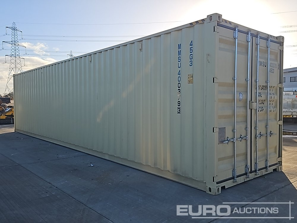 2025 40' x 8' High Cube Container, 4 Side Doors, 1 End Door (Cannot Be Reconsigned) - Морски контейнер: снимка 5 2025 40' x 8' High Cube Container, 4 Side Doors, 1 End Door (Cannot Be Reconsigned) - Морски контейнер: снимка 5