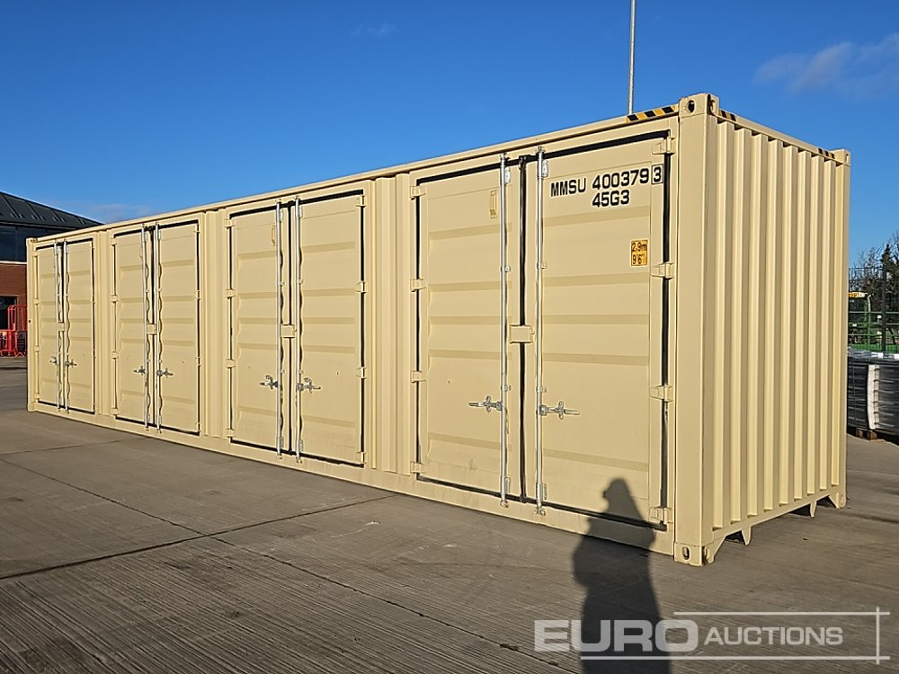 2025 40' x 8' High Cube Container, 4 Side Doors, 1 End Door (Cannot Be Reconsigned) - Морски контейнер: снимка 1 2025 40' x 8' High Cube Container, 4 Side Doors, 1 End Door (Cannot Be Reconsigned) - Морски контейнер: снимка 1