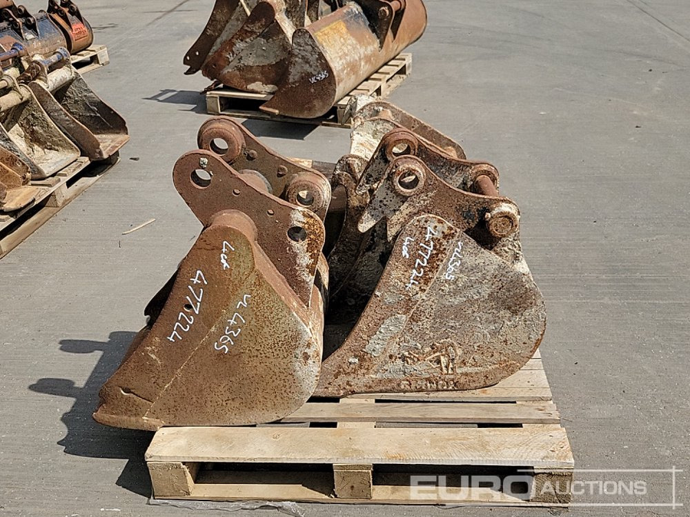 24", 16", 12", 12" Digging Bucket 45mm Pin to suit 4-6 Ton Excavator - Кофа: снимка 2 24", 16", 12", 12" Digging Bucket 45mm Pin to suit 4-6 Ton Excavator - Кофа: снимка 2