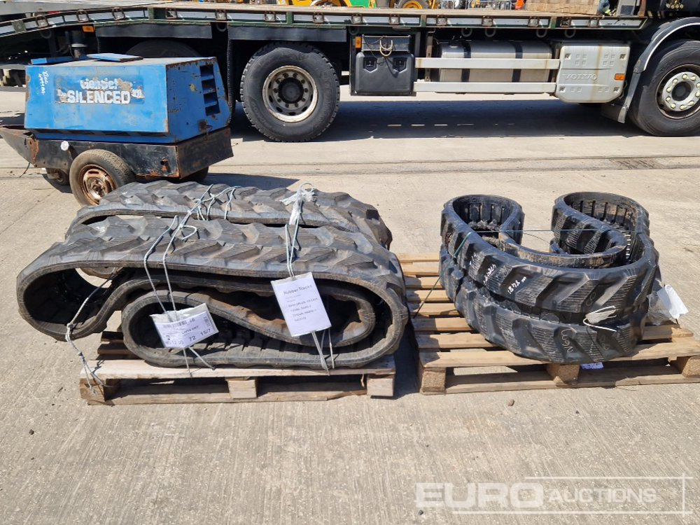 400 x 72.5W Rubber Tracks (3 of) - Гумени/ Метални вериги за Строителна техника: снимка 2 400 x 72.5W Rubber Tracks (3 of) - Гумени/ Метални вериги за Строителна техника: снимка 2