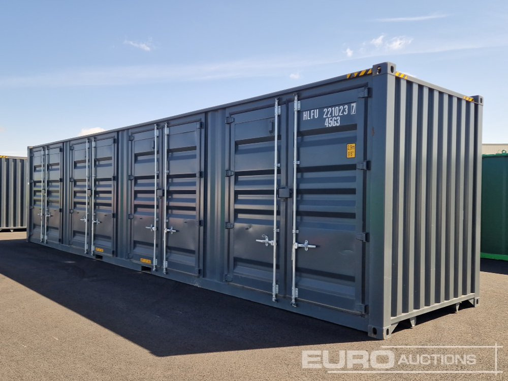40ft HC Container, 4 Side Doors, 1 End Door (Cannot Be Reconsigned) - Морски контейнер: снимка 3 40ft HC Container, 4 Side Doors, 1 End Door (Cannot Be Reconsigned) - Морски контейнер: снимка 3