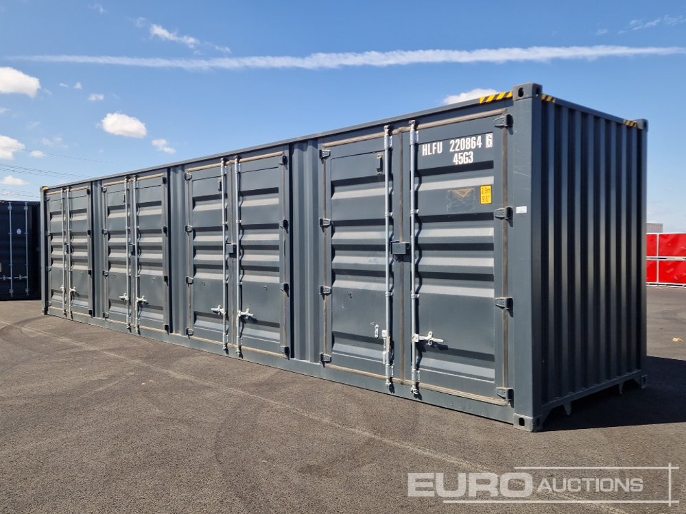 40ft HC Container, 4 Side Doors, 1 End Door (Cannot Be Reconsigned) - Морски контейнер: снимка 3 40ft HC Container, 4 Side Doors, 1 End Door (Cannot Be Reconsigned) - Морски контейнер: снимка 3