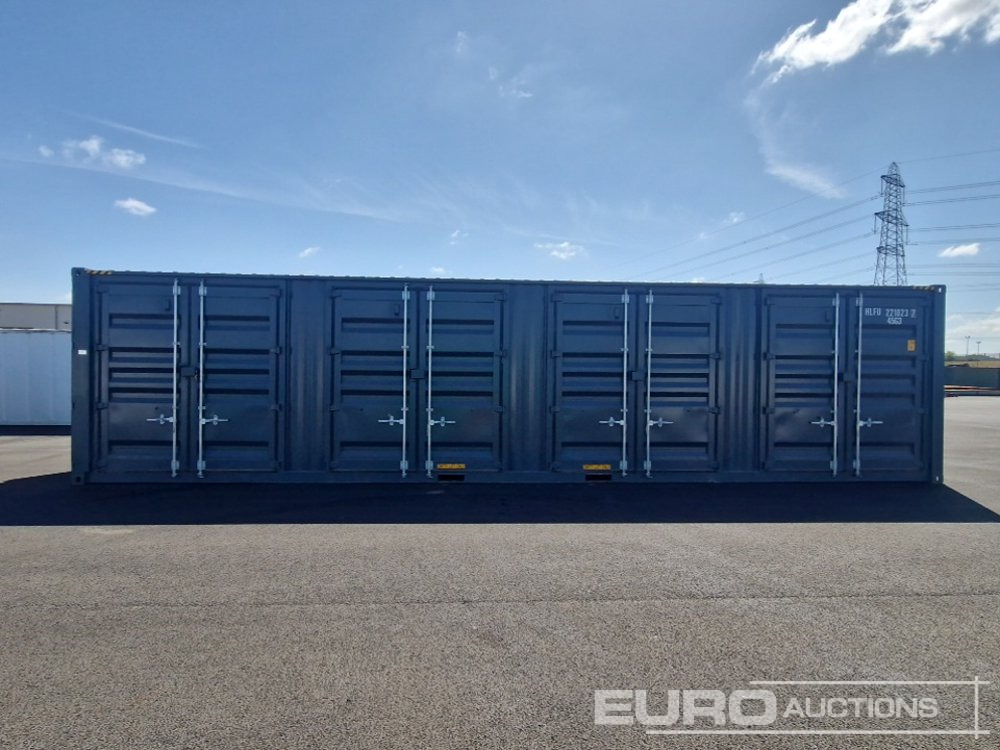 40ft HC Container, 4 Side Doors, 1 End Door (Cannot Be Reconsigned) - Морски контейнер: снимка 2 40ft HC Container, 4 Side Doors, 1 End Door (Cannot Be Reconsigned) - Морски контейнер: снимка 2