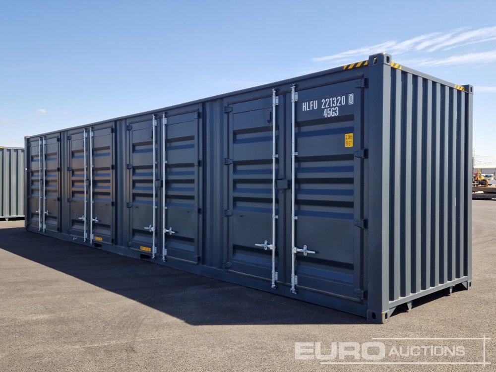 40ft HC Container, 4 Side Doors, 1 End Door (Cannot Be Reconsigned) - Морски контейнер: снимка 3 40ft HC Container, 4 Side Doors, 1 End Door (Cannot Be Reconsigned) - Морски контейнер: снимка 3