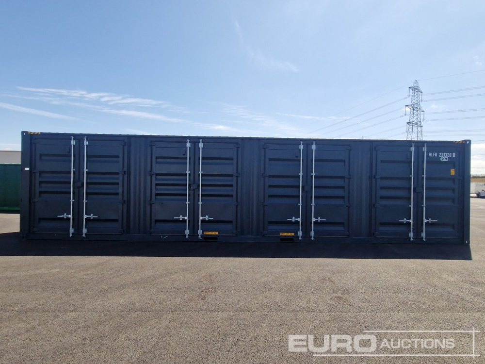 40ft HC Container, 4 Side Doors, 1 End Door (Cannot Be Reconsigned) - Морски контейнер: снимка 2 40ft HC Container, 4 Side Doors, 1 End Door (Cannot Be Reconsigned) - Морски контейнер: снимка 2