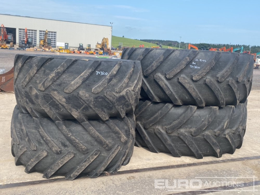 710/70R42 Michelin Tyres (2 of) & 600/70RR28 Michelin Tyres (2 of) - Гума: снимка 1 710/70R42 Michelin Tyres (2 of) & 600/70RR28 Michelin Tyres (2 of) - Гума: снимка 1