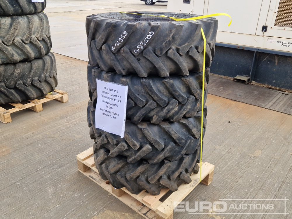 Alliance 11.5/80-15.3 Tyre (4 of) - Гума: снимка 1 Alliance 11.5/80-15.3 Tyre (4 of) - Гума: снимка 1