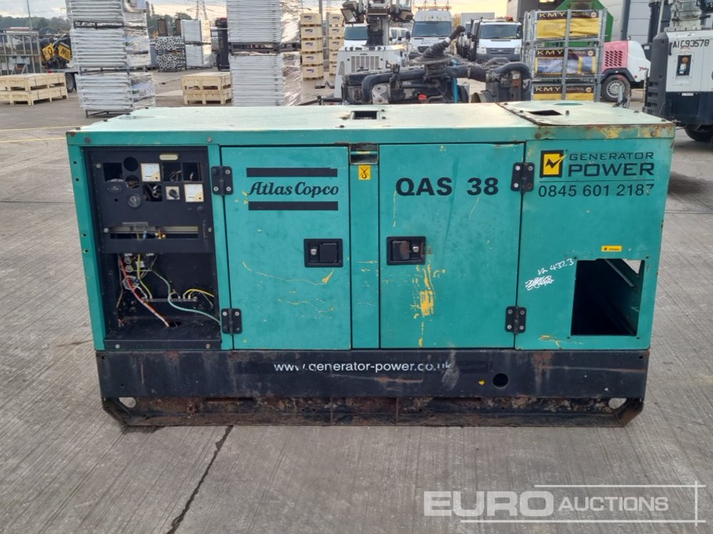 Atlas Copco QAS 38 - Електрогенератор: снимка 2 Atlas Copco QAS 38 - Електрогенератор: снимка 2