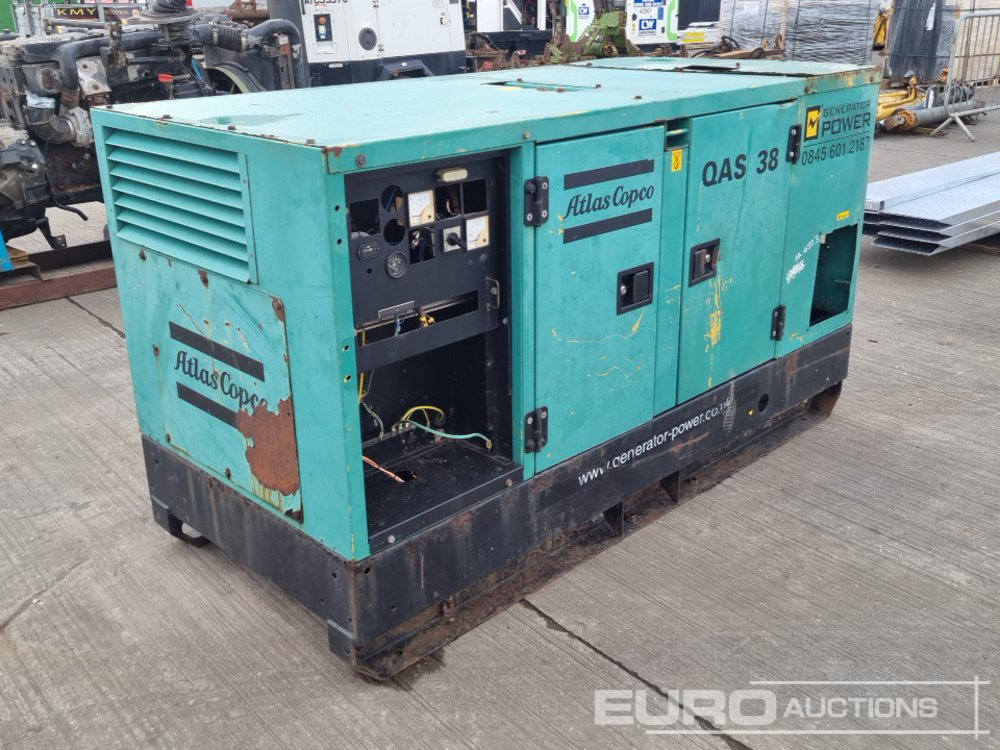 Atlas Copco QAS 38 - Електрогенератор: снимка 1 Atlas Copco QAS 38 - Електрогенератор: снимка 1